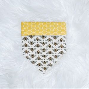 Bees summer dog OR cat bandana